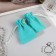 Velvet bag "Classics", 9 × 7 cm, blue color