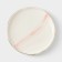 Ceramic pies "Marble", D = 15 cm, pink color