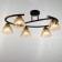 Svetogor Chase "Line" 5x60W E27 Black 68x57x26cm