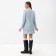 Jacket female double -breasted mist p. 42, blue/white