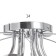 Chandelier 6591195/6 E27 40W chrome 60x60x20 cm Bayerlux
