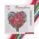 The cross -stitch “Bouquet from the heart”, a set for creativity, a set for creativity, 25 x 25 cm