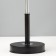 Rivoli table lamp E27 40W Black-gray 19x19x36 cm Risalux