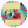 Cardboard color with sparkles, A4, 10 sheets, 10 colors, moped, one-sided, in a package, 250 g/m², Spider-Man