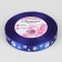 Satin ribbon "paws", 15 mm, 23 ± 1 m, blue color No. 040