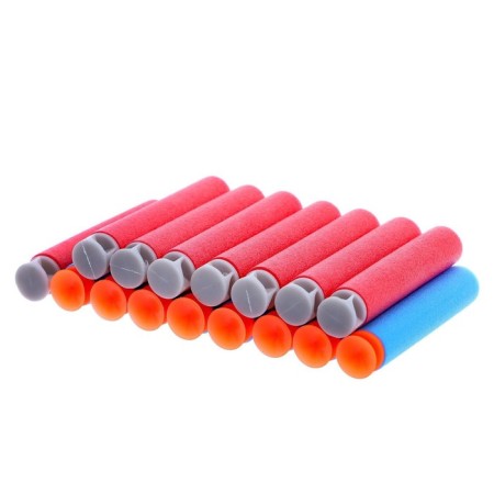 Frantic blaster shoots with soft bullets, complete with targets, blue color-3