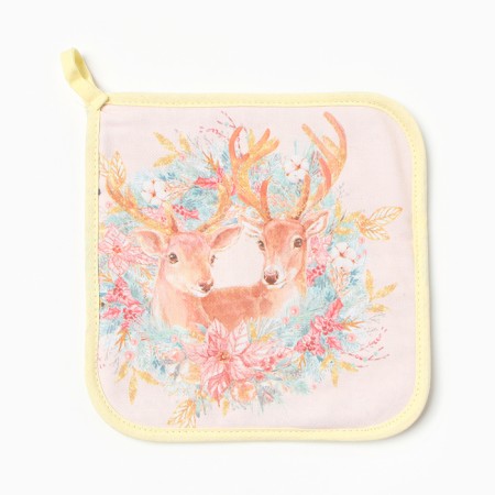 Kitchen “Fairytale Beasts” set of mittens-output 20x28cm, 19x19cm wax, 100%HL-4