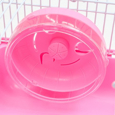 The cage for rodents "Pigzon", 27 x 21 x 17 cm, pink-4