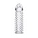 Toyfa penis nozzle, transparent color, 12.5 cm