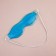 Gel mask for the area around the eyes, 18.5 × 5 cm, blue color