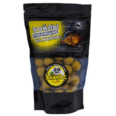 Boil "on carp!" "Pineapple", dusting, Lock package, D = 20 mm, 300 g