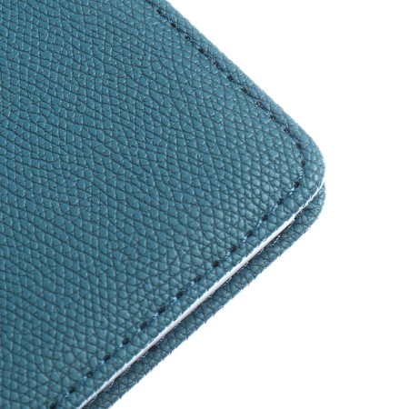 The weekly dated 2025, Escalada, 170 x 88mm, a solid cover with foam rubber, artificial leather, 64 sheets, pancake embossing, block 70, blue-4