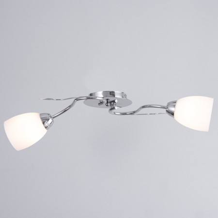Jil chandelier 2x60W E27 chrome 54x25x22cm-1