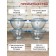 A set of baking pots Panairo Sogretta, with a lid, heat -resistant glass, 1.2 l, 8 objects
