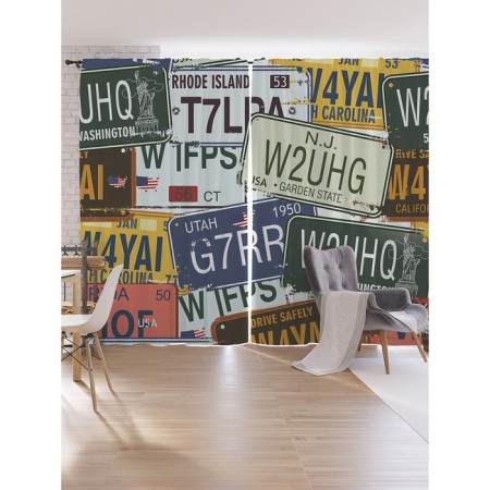 Photostes "Rooms", Oxford, size 170x265 cm, 2 pcs