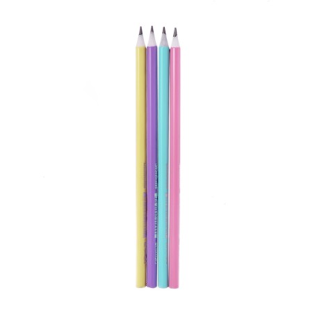 A set of pencils of blackographic 12 pieces, Calligrata Pastel, sharpened, plastic, trihedral, mix-4