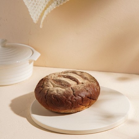 The bakery stone SL Home "Smiro", D = 30 cm, thickness 1.5 cm, beige color