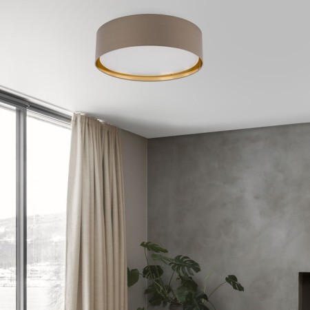 TK Lighting Bilbao 4399, E27, 4x15W, 600x600x170 mm, beige, gold, gold-1