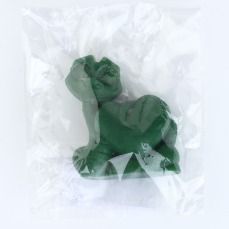 New Year's candle interior "New Year: snake cutie", green, 69 x 61 x 36-4