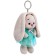 Soft toy-cords "Bunny mi in a blue dress", 14 cm