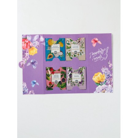 Gift tea in the postcard "March 8", 4 bags-3