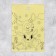 Paper stickers "Deer and Teddy Bear", with coloring on the back, 11 × 15.5 cm