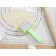 The dough roller “Bright” dough, 17 × 8 × 4.5 cm, textured, green color