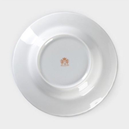 Deep plate "Rococo. Geese ", 250 ml, d = 22.5 cm, white, porcelain-3