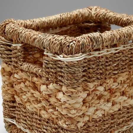 Wicker basket 26x21x22 cm-3