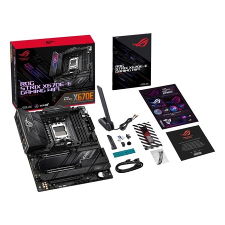 The ASUS ROG Strix X670-E Gaming WiFi Socketam5 AMD X670 4XDDR5 ATX AC`97 8c 106498-4