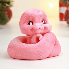 New Year. Symbol 2025. Figure soap 