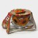 Tea couple "Sunflower", glass, cup+saucer, 200 ml, d = 92 mm