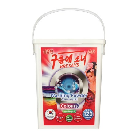 Clean powder Kresays Colours Ecological hypoallergenic for colored linen, 2.5 kg