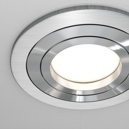 The built-in lamp Technical DL023-2-01S, 1x50W, 9.2x9.2x2.5 cm, GU10, silver color-1