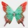 Decor for creativity "Butterfly Pestrushka", two -layer, set of 12 pcs., Size 1 pc. - 5 × 5 cm