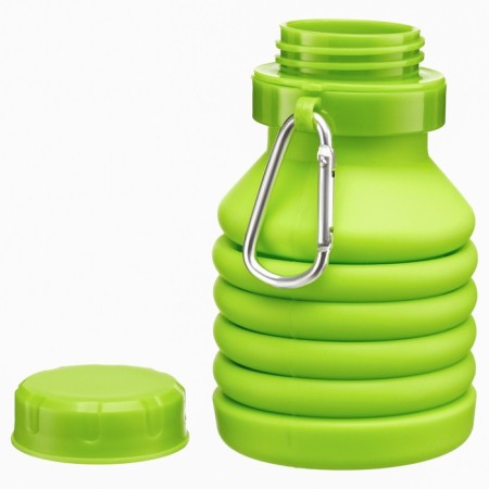 A bottle of water is folding, 450 ml, 7 x 21.3 cm, silicone-4