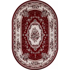 Oval carpet Merinos gavana, size 100x200 cm, color Red