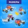 Metal designer "Agrotechnika", 4 in 1, 407 parts