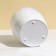 Flower pot, d = 21 cm, 5.2 l, plastic, white