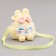 Children's "Bunny" bag with a bow, 18 cm, yellow color