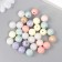 Beads for creativity plastic "Ball watermelon. Pearl palette" set 20 g d = 1.6 cm