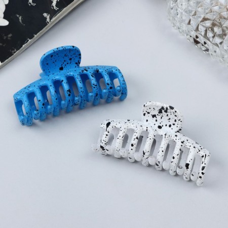 Hair crab "Florence" straight, 6.5 cm, mix-1