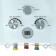 Gas water heater EDISSON F 20 D, flow, electronic ignition of the burner, 20 kW