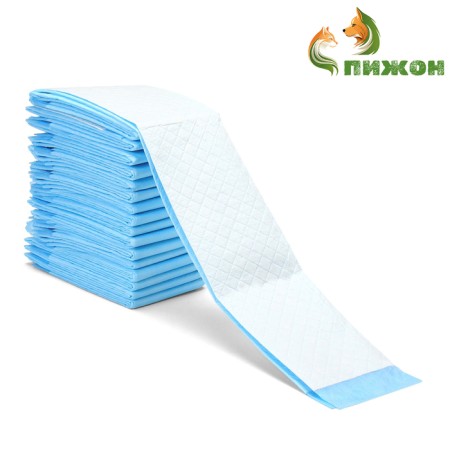 Diapers absorbing "peg" for animals Pulp, 60 x 90 cm (in a set of 150 pcs)