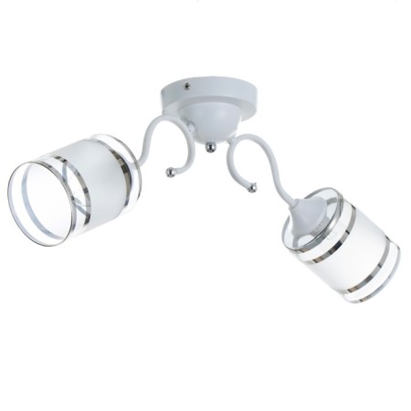 Emma chandelier 2he27 40W white 51x12x25cm Bayerlux