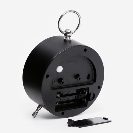 Alarm clock "Aland", with backlight, 2 aa, d-11 cm-2