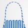 Kitchen set of shares. Color blue take 17x17 cm, mittens 26x16 cm, apron 60x80 cm, 100% p/e
