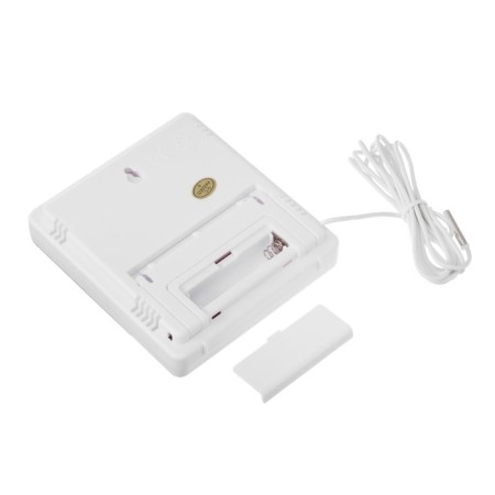 Thermometer Luazon LTR-16, electronic, 2 temperature sensors, humidity sensor, white-4