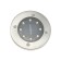 Sadovy lamp on the sunny battery, 11.5 × 13 × 11.5 cm, 8 LED, glow warm white