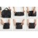 The bag is road, folding in a cosmetic bag, lightning department, outer pocket, long belt, black color